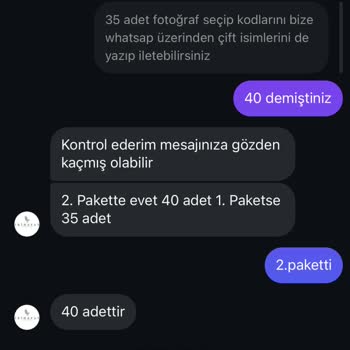 Fotoğraf Albümü Teslimatı Sorunu