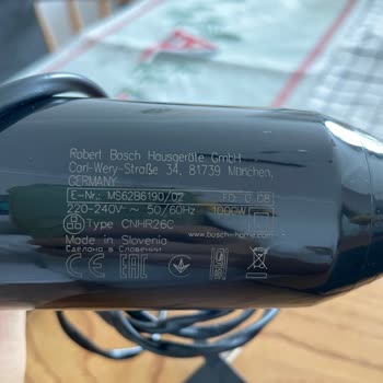 Bosch Ergomixx Blender'da Kronik Dişli Sorunu ve Yanık Kokusu