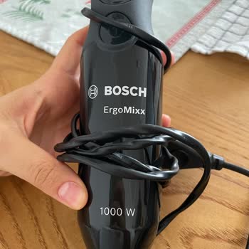 Bosch Ergomixx Blender'da Kronik Dişli Sorunu ve Yanık Kokusu