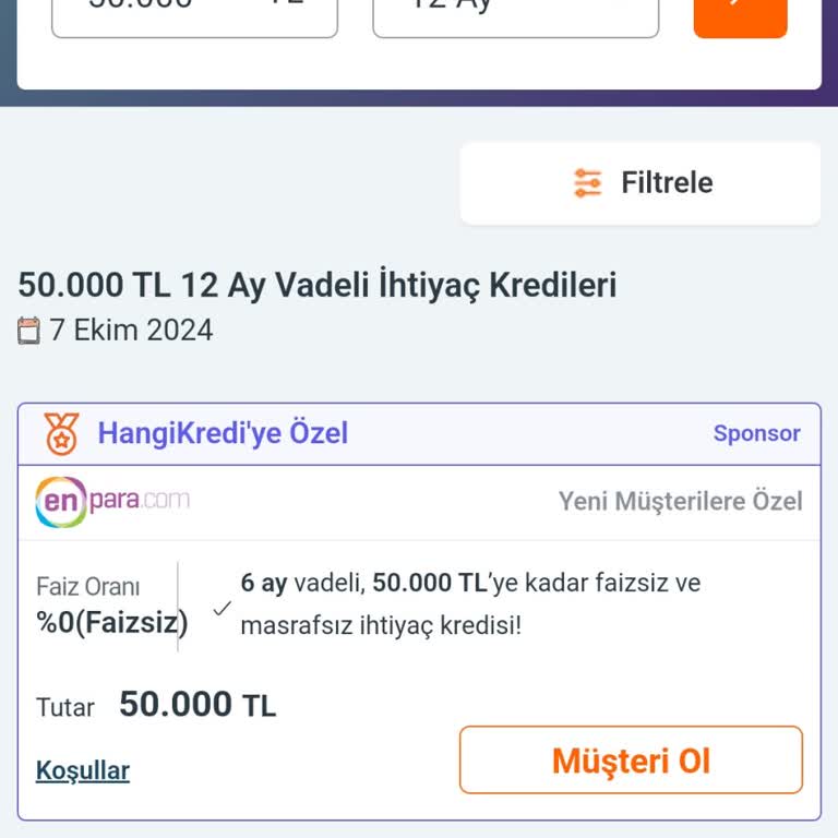 Yanıltıcı Kredi Kampanyası