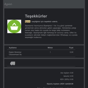 Dyson Süpürge Başlığı: İki Aydır Beklenen Çözüm Gelmedi