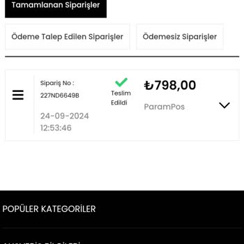 Teslim Edilmeyen Sipariş ve İletişim Sorunları