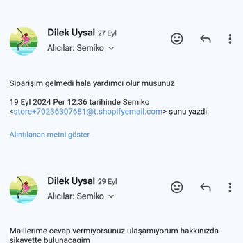 Semiko Türkiye'den Alışverişte İletişim Sorunları