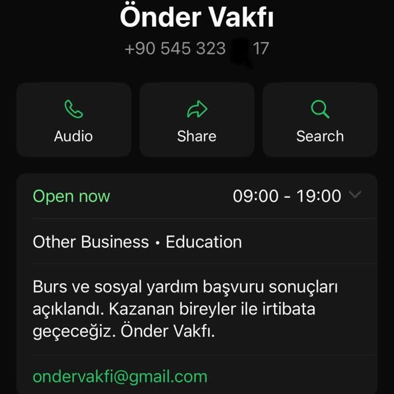 Önder Vakfı ile Paylaşılan Kişisel Bilgilerimin Güvenliği Hakkında Endişelerim