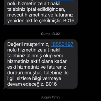 Vodafone Net Sürekli İptal Edilen İnternet Nakil Sorunu