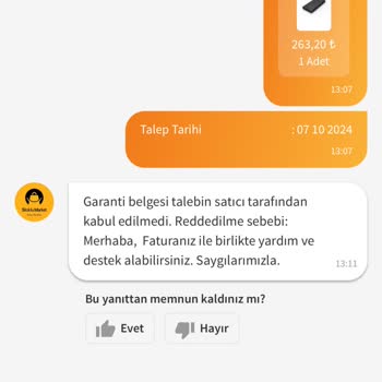 Trendyol'da Satıcı Disiplinsizliği ve İlgisizlik