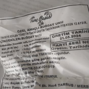 Nevgross Tunç Basak Un Böceklenmiş Ürün