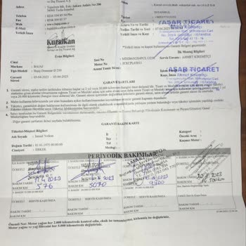 Garanti Kapsamında Elektrik Arızası Sorunu