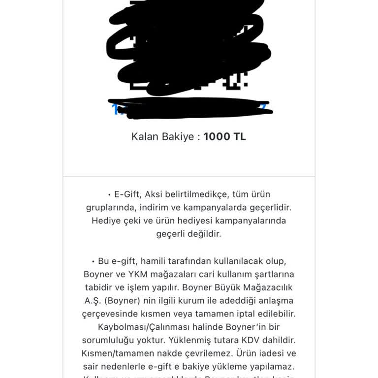 Hediye Çekleri Sorunu: Boyner Müşteri Hizmetleri Yetersizliği
