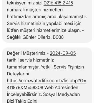 Waterlife Firmasının Hizmet Kalitesizliği ve Sağlık Tehdidi