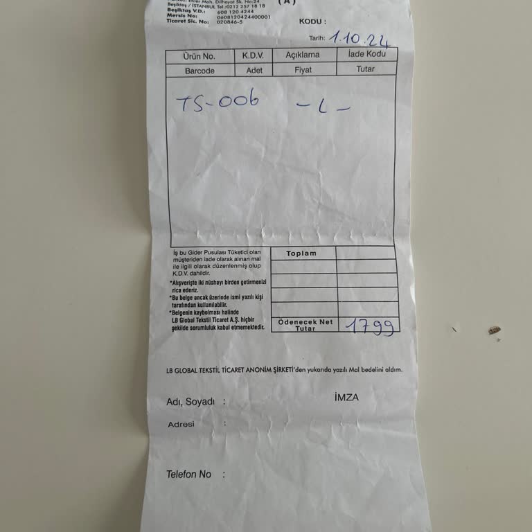 İade Edilmeyen Ücret ve Saygısız Finans Müdürü