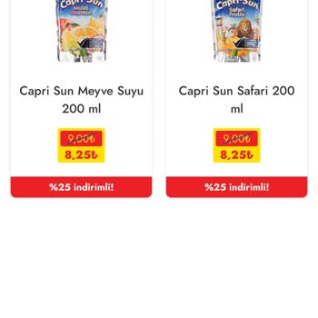 Yanıltıcı İndirimle Satış Yapılıyor