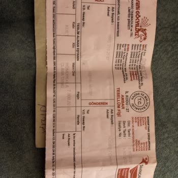 Yeni Gökyıldız Kargo Şikayeti