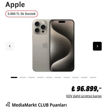 Media Markt'ta iPhone Satışında Paket Zorunluluğu