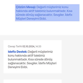 Üç Haftadır Hazırlanamayan Ürün ve İletişim Sorunu