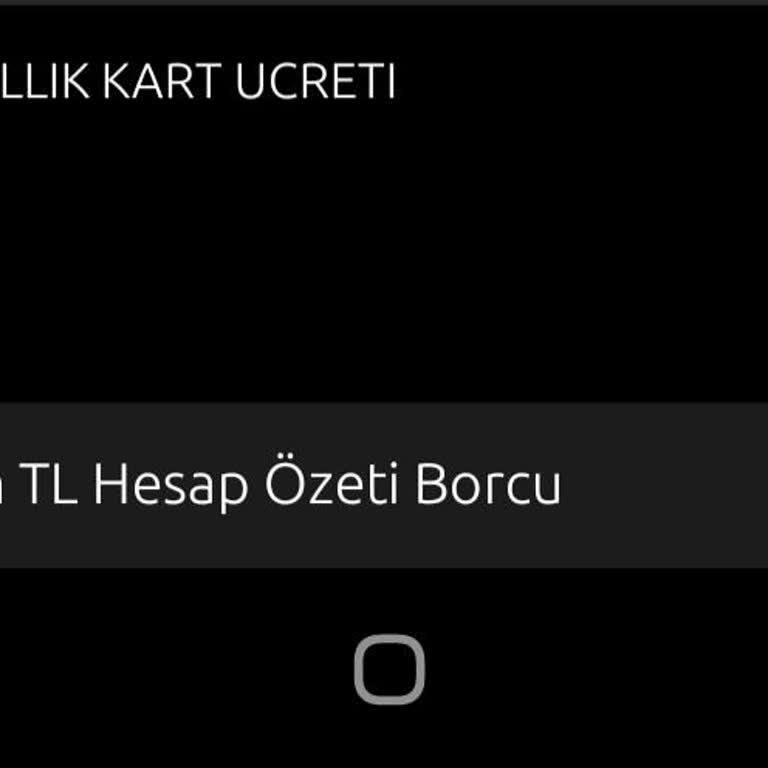 Haksız Kart Ücreti İadesi Talebi