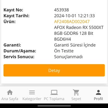 İncehesap'tan Gelen Sorunlu Ürün ve İade Süreci