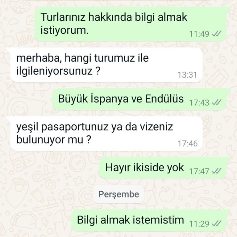 Yurt Dışı Turları İçin Yetersiz Müşteri Hizmeti ve Bilgilendirme Eksikliği