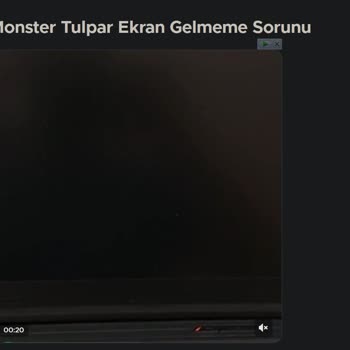 Monster Bilgisayarda Kronik Ekran Sorunu ve Yüksek Ücret Talebi