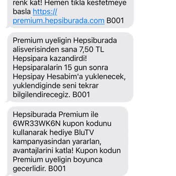 Hepsiburada Premium Üyeliğinde Beklenmedik Blutv Ücreti Kesintisi