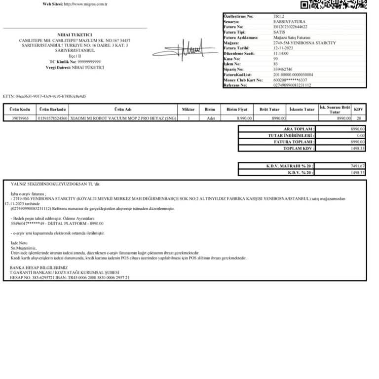 Garanti Kapsamında Olmayan Ürün ve İletişim Sorunları