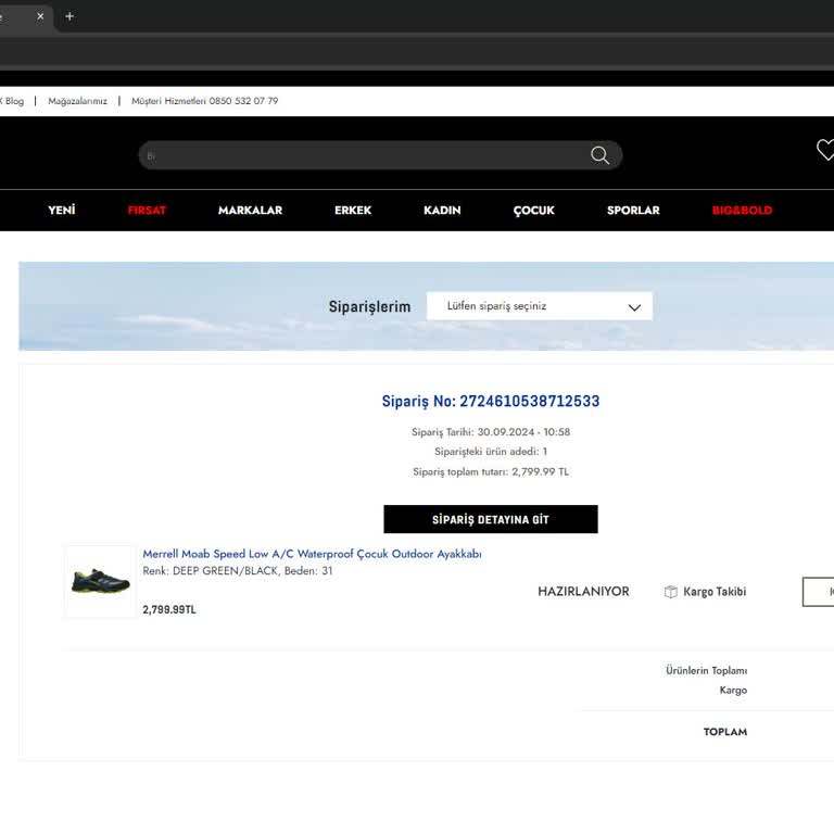 SPX Teslimat Gecikmesi Ve İletişim Eksikliği