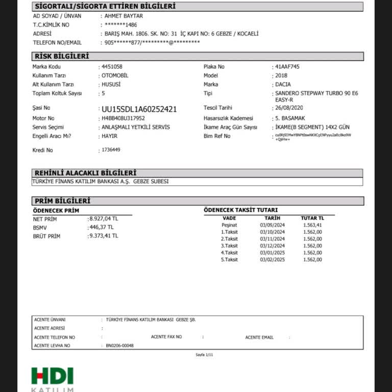 Habersiz Kasko Yenileme ve İptal Sorunu