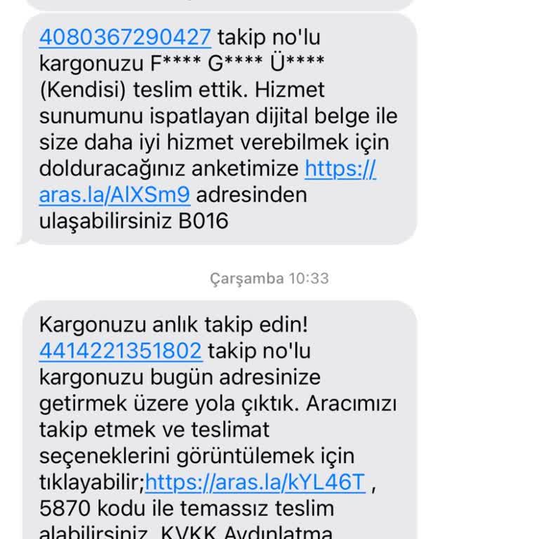 Aras Kargo Eti Şubesi: Teslimat Sorunları ve Mağduriyet
