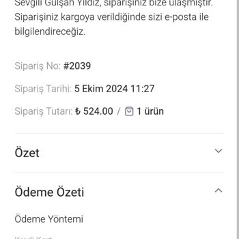 Sipariş Sonrası İletişim ve Ürün Teslimatı Sorunu