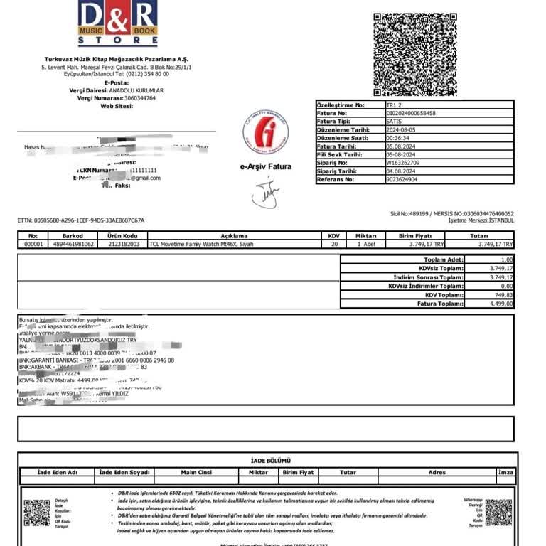 TCL Çocuk Saati: Kordon Koptu, Şarj Sorunu