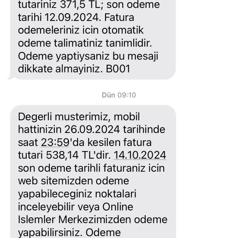 İptal Edilen Hattın Faturalandırılması Sorunu