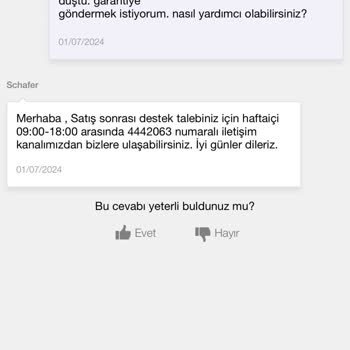 Schafer Termos: Sıcaklık Sorunu ve Müşteri Hizmetleri Cevapsızlığı