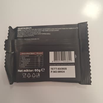 Harras Bitter Çikolata Renk Değişimi Sorunu