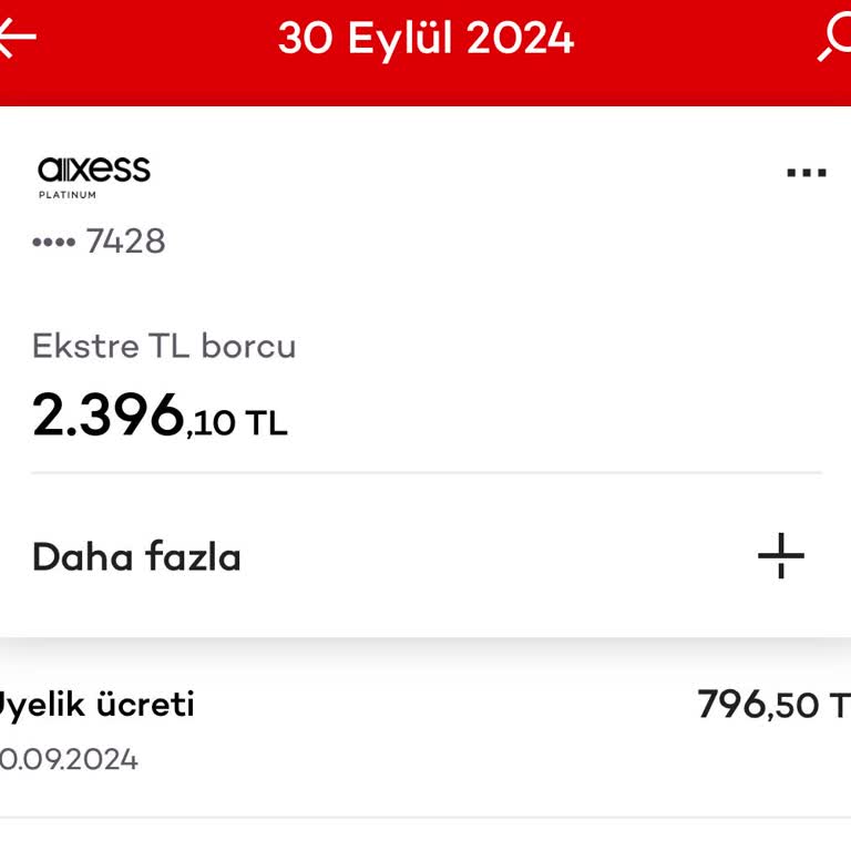 Haksız Kart Aidatı İadesi Talebi