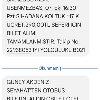 İptal Edilen Biletin Ücret İadesi Sorunu