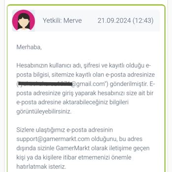 Hesap Güvenliği ve Destek Sorunları