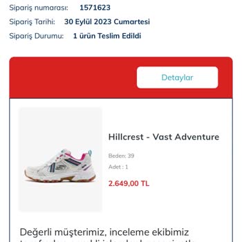 Skechers Ayakkabımın Erken Aşınması