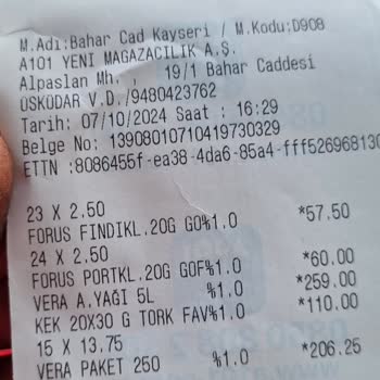 A101 Mağazasında Kaba Davranış ve Ürün Satış Sorunu