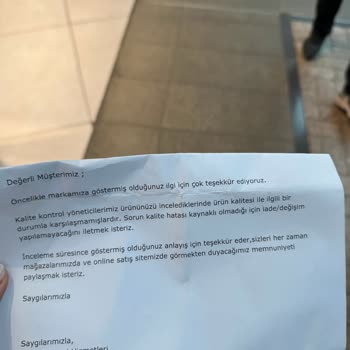 İade Edilmeyen Ürünler ve Düşen Hizmet Kalitesi