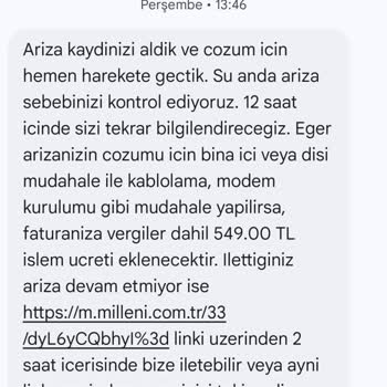 İnternet Hizmetinde Yaşanan Sorunlar ve Müşteri Hizmetleri Erişimi