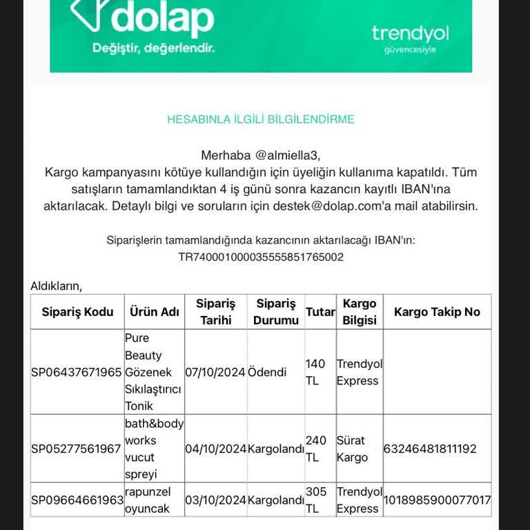 Haksız Hesap Kapatma ve Yetersiz Müşteri Hizmetleri