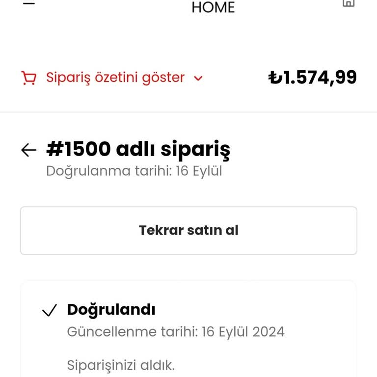 Acil İhtiyaç İçin Verilen Siparişin Teslimat Sorunu