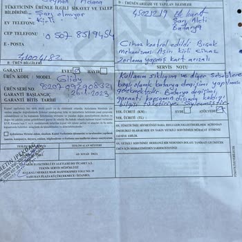Garanti Süresi Dolmadan Tıraş Makinesi Sorunu ve Yetkili Servis Tutumu