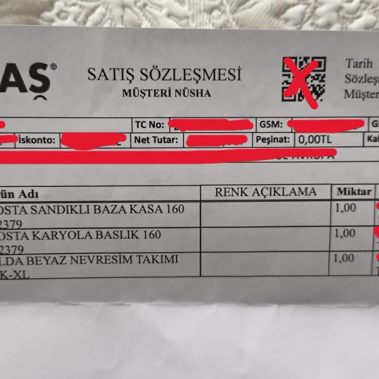 Nevresim Takımı Teslimatında 6 Aylık Gecikme