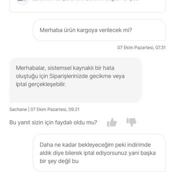 İndirimli Ürünlerin Teslim Edilmemesi Sorunu