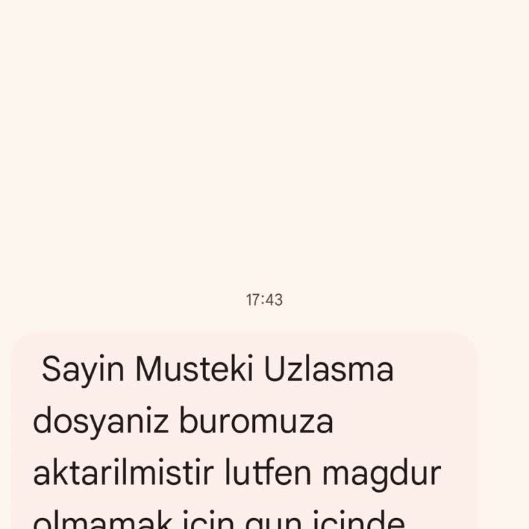 Yanıltıcı Mesajlarla Mağduriyet Riski