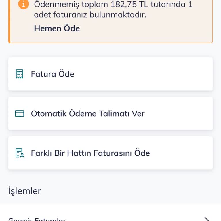 İnternet Hizmeti ve Faturalandırma Sorunu
