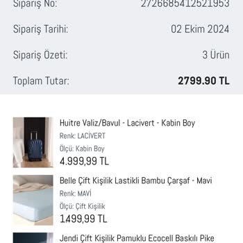 Ürün İptali ve Yanıltıcı Bildirim Sorunu