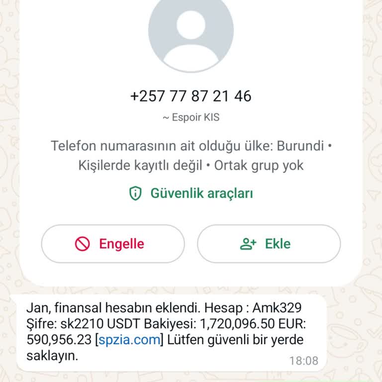 Kişisel Bilgilerimin İzinsiz Kullanımı ve Güvenlik İhlali