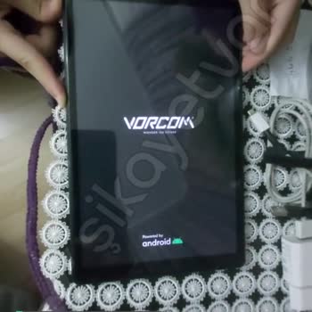 Vorcom Sx Pro Tabletim Açılmıyor!